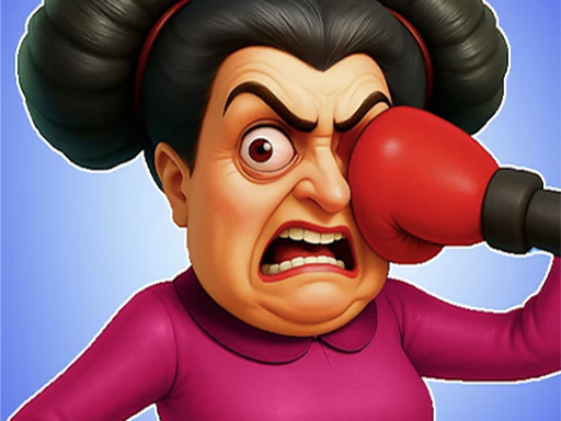 Crazy Aunty: Slap & Punch - Eğlenceli Stres Atma Oyunu