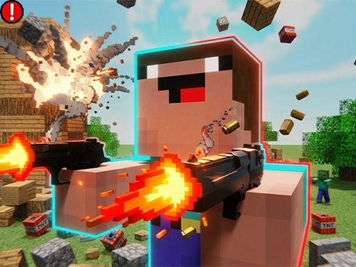 Destroy Minecraft Oyna - Aksiyon Dolu FPS Savaş Oyunu