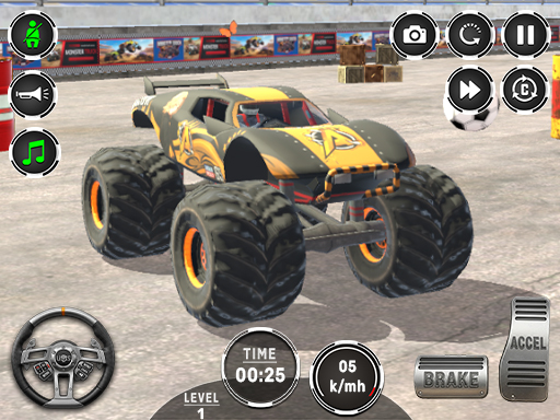 Monster Truck Simulator Game - Ücretsiz Araba Oyunu Oyna