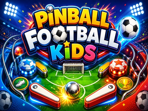 Pinball Football Kids - Eğlenceli Futbol Oyunu Oyna
