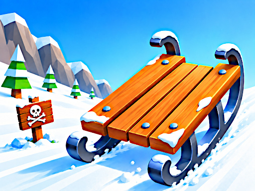 Snow Rush 3D - Online Kar Kayağı ve Kızak Oyunu Oyna